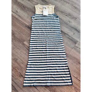 Current/Elliott | Dresses | 398 Currentelliot Black The Lace Gauze Crinkle Maxi  Dress Size Us Small | Poshmark